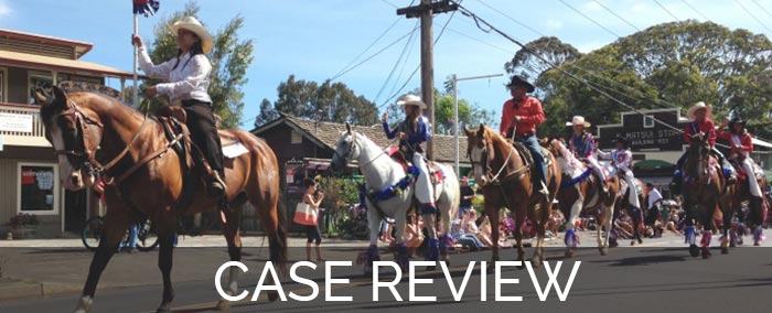 Makawao Parade Case Review